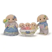 Sylvanian Families Spielfigur "Spielset Kaninchen Familie (5735)", bunt, Spielfiguren, Kinder, Kunststoff, Spielfigur