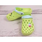 Camminare Strandschuhe Hausschuhe Limette mit 3 Dekorationen