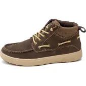 Natural world Cerler Herren Wasserdichte Stiefelette Dunkelbraun (Marron), 8452-730 - Gr. 44