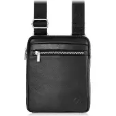 Brødrene Herrenleder Tasche Antwort black