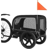 Sepnine 20303N Haustieranhänger – Faltbar, Wasserdicht, 23KG - Grau
