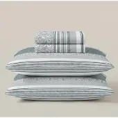 Svilanit Baumwoll-Satin-Bettwäsche Silver Lines