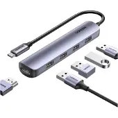 UGREEN USB-C to 4*USB 3.0+HDMI Hub