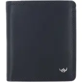Golden Head Leder Geldbörse Polo RFID Protect Scheintasche 1129 Marineblau dunkelblau