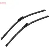 Denso Flachwischer-Set DF-200 (550/530 mm, Rechtslenker): Zwei leise, langlebige