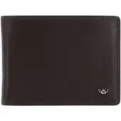 Golden Head Leder Geldbörse Polo RFID Protect Scheintasche 1154 Dunkelbraun