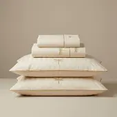 Svilanit Bestickte PREMIUM Baumwoll-Satin-Bettwäsche Zoe