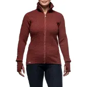 Woolpower - Full Zip Jacket 400 - Wolljacke Gr M rot