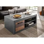 GuenstigEinrichten Brooklyn Couchtisch 110x63cm matera / old mix Nachbildung Wohnzimmer Tisch Beistelltisch