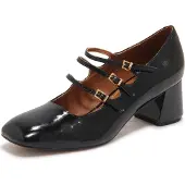 EMANUELLE VEE M4633 Decollete Mary Jane Donna Woman Patent Shoes