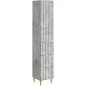 Syfax Schrankset 2 stk. Betongrau Holzwerkstoff