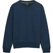 Superdry für Herren. M2013751A Sweatshirt Essential Logo Crew Marineblau (S), Lässig, Baumwolle