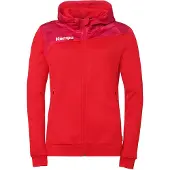 Kempa Trainingsjacke "Trainingsjacke Athletics 29 Women", Damen, Gr. XL, rot (rot, chilirot), Obermaterial: 100% Polyester Pol. recyc.., Jacken Trainingsjacke