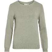 Vila Viril Rundhals Strickpullover