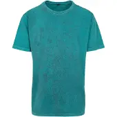 Build Your Brand Acid Washed Kurzarm-t-shirt