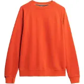 Superdry für Herren. M2014307A Essential Logo Raglan Sweatshirt orange (L), Lässig, Baumwolle