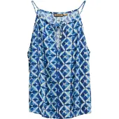 Superdry für Damen. W6012102A Trägertop Beach blau (M), Lässig, Viskose, Ärmellos / Hosenträger