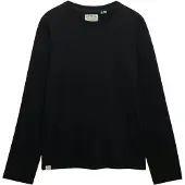 Superdry für Herren. M6010955A Klassisches T-shirt schwarz (S), Lässig, Baumwolle, Langarm