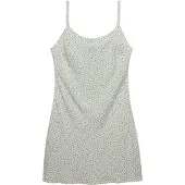 Superdry für Damen. W8012118A Bedrucktes Cami-Kleid grün (S), Lässig, Viskose, Ärmellos / Hosenträger