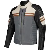 Rusty Stitches Steve Lederjacke