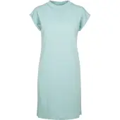 Build Your Brand Ladies' Turtle Extended Shoulder Dress