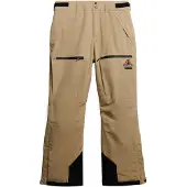 Superdry für Herren. MS110193A Ski Shell Hose beige (XL), Lässig, Sportlich, Schnee, Recyceltes Polyester, Nachhaltig