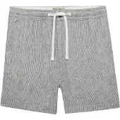 Superdry für Herren. M7110520A Shorts Merchant Linen hellgrau (S), Lässig, Leinen