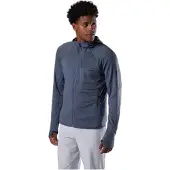 Rossignol Mittens Textured Hoodie Mid Layer turbulence (A35) 2XL