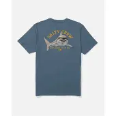 Salty Crew Lurking SS Tee slate (SLATE) L