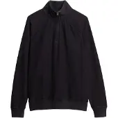Superdry für Herren. M2014309A Essential Logo Henley navy Pullover (XL), Lässig, Polyester, Langarm, Marine