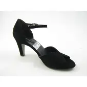Paul green Damen Sandalen & Sandaletten schwarz Gr. 31/2