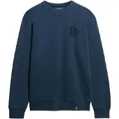 Superdry für Herren. M2014305A Merchant Graphic Sweatshirt navy (L), Lässig, Baumwolle, Marine