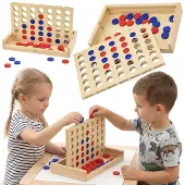 Vigatoys VIGA Logikspiel 4 in einer Reihe 4 In a Row