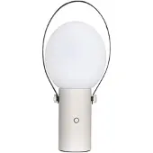 By Rydens Bari LED-Akku-Tischlampe IP44 sandbeige