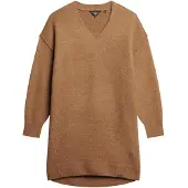 Superdry V Jumper Langärmliges Kurzes Kleid