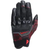Dainese Ermex Schwarz Rot Lava Handschuhe Größe XL