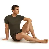 Icebreaker Herren Unterhemden ku.Arm He/Uni Merino 150 Anatomica SS Crewe