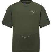 Salewa - Pedroc Dry Hyb T-Shirt - Funktionsshirt Gr 46 oliv