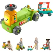 Mattel 4-in-1-traktor-baby-lauflernhilfe