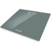 Terraillon TX 1500 GREY Elektronische Personenwaage, max. 150 kg Tragkraft, LCD-Infodisplay