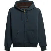 Superdry für Herren. M2014502A Borg Gefüttertes Sweatshirt Dunkelgrau (XS), Lässig, Baumwolle, Langarm