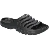 American Club NH190, Herren Schaumstoff Pantoletten leichte Badeschuhe bequem, Schwarz 42