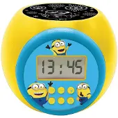 Lexibook Minions Projektionswecker mit Timer & 3-Farben-Projektion