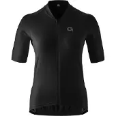 Gonso SITIVO Jersey Red W Frauen Damen Rennradtrikot - 38 - black