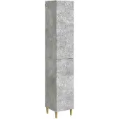 Syfax Schrankset 2 stk. Betongrau Holzwerkstoff