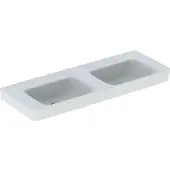 Geberit 501713008 Renova Plan Doppelwaschtisch 130x48cm