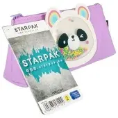 Starpak Geräumiges Federmäppchen Teddybär Motiv für Schulutensilien Kinder ab 3 Jahre 20,5x5x8,5cm