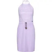 Alife & Kickin Sommerkleid , Damen, Gr. L, Normalgrößen, lila (digital lavender), 60% Baumwolle, 40% Polyester, Rundhals, Kleider Sommerkleid