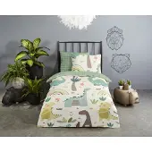 Good Morning Bettbezug - Quint - 140x220 cm - Green |
