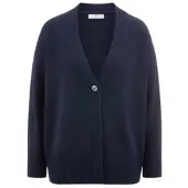 Peter Hahn Strickjacke blau